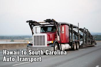 Hawaii to South Carolina Auto Transport Shipping