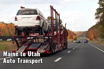 Maine to Utah Auto Transport Shipping