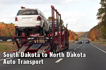 South Dakota to North Dakota Auto Transport Shipping