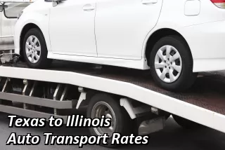 Texas to Illinois Auto Transport Rates