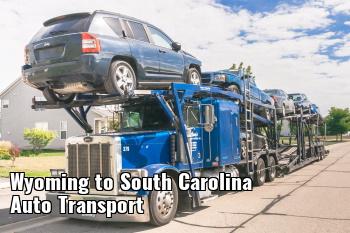 Wyoming to South Carolina Auto Transport Shipping